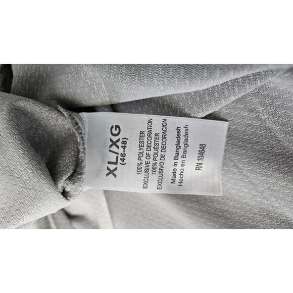 Russell Men's Utah Utes Performance Polo Shirt Gray with Embroidered Logo XL - Picture 4 of 7